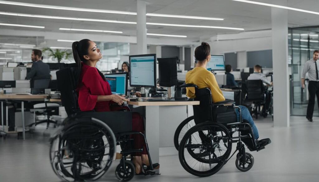 超輕輪椅使用者工作技巧