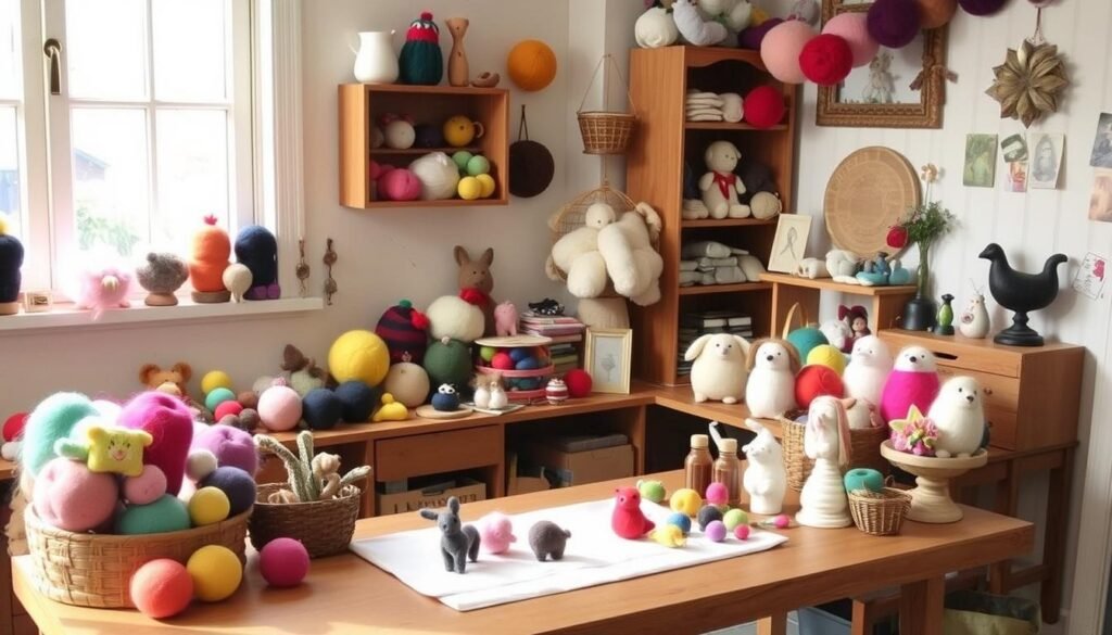 羊毛氈作品 羊毛氈作品