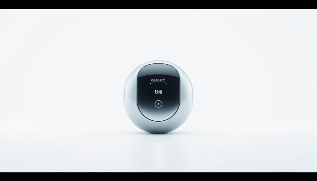 A sleek, minimalist product shot of the "Oligio X 原美電波" device from "Glowin' Beaute". The device is centered in the frame, displayed against a pristine white background. Soft, even lighting accentuates the smooth, metallic surfaces and elegant industrial design. The camera angle is slightly elevated, creating a sense of refined simplicity and technical precision. The overall mood is one of modern sophistication, highlighting the innovative "无痛冷却技术" at the heart of this advanced personal beauty device. A sleek, minimalist product shot of the "Oligio X 原美電波" device from "Glowin' Beaute". The device is centered in the frame, displayed against a pristine white background. Soft, even lighting accentuates the smooth, metallic surfaces and elegant industrial design. The camera angle is slightly elevated, creating a sense of refined simplicity and technical precision. The overall mood is one of modern sophistication, highlighting the innovative "无痛冷却技术" at the heart of this advanced personal beauty device.