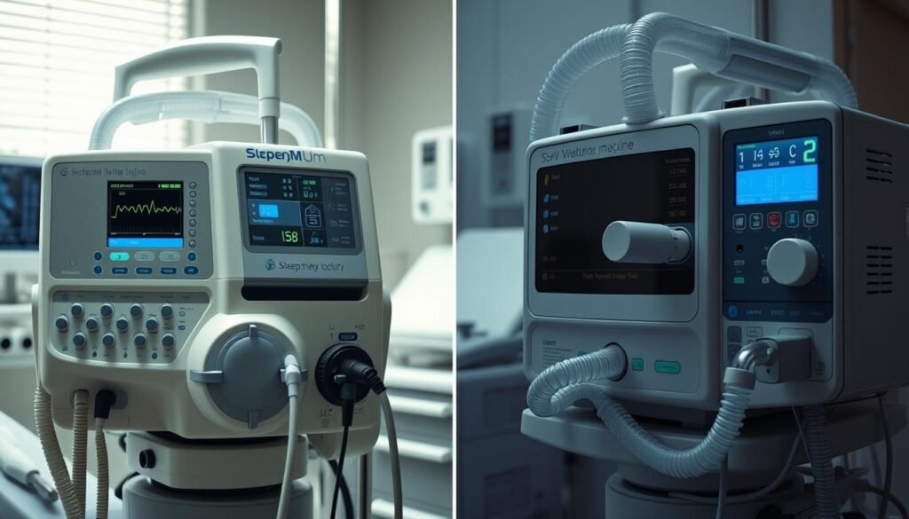 睡眠呼吸機與呼吸機圖片