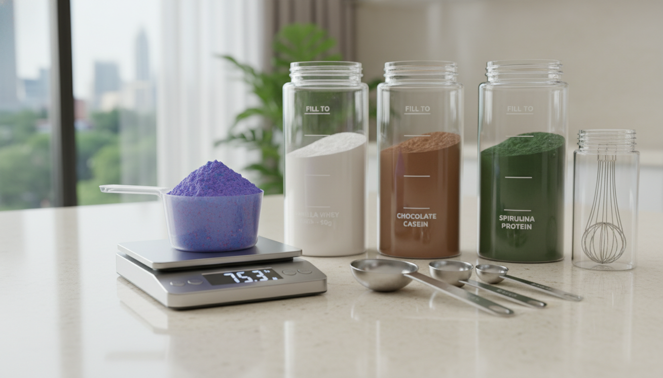 protein powder packing