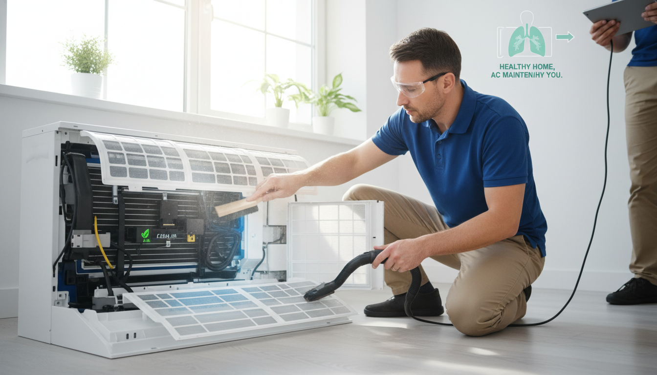 冷氣清洗健康效果