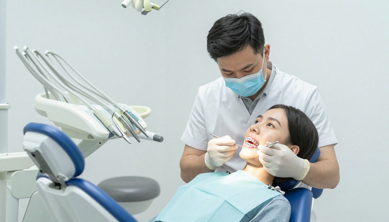 箍牙療程的階段性進度監測機制